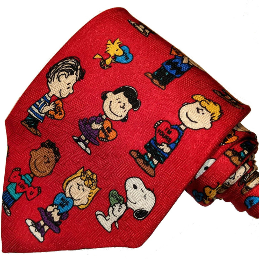 Peanuts "Be Mine" tie